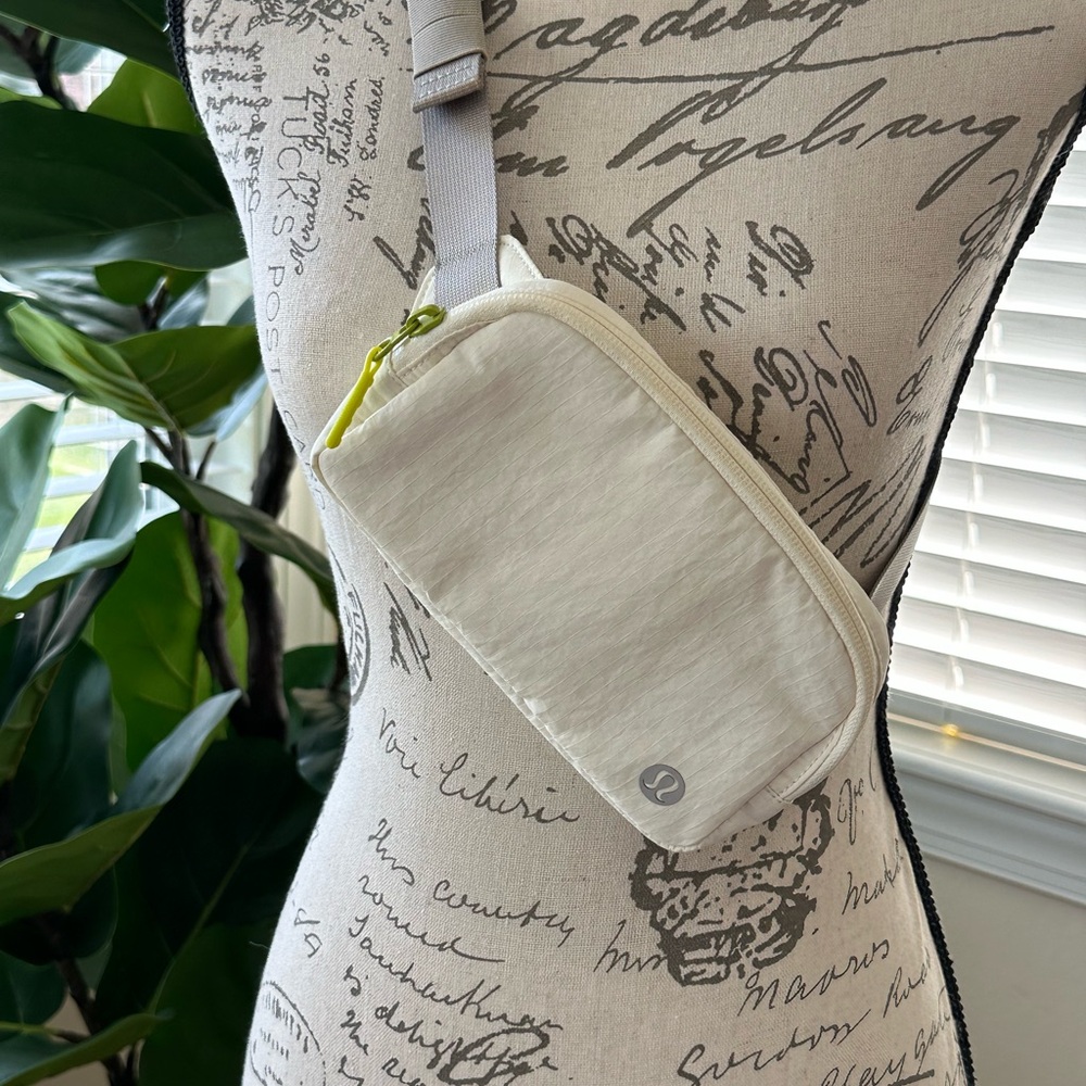 lululemon athletica Cream Crossbody Bag